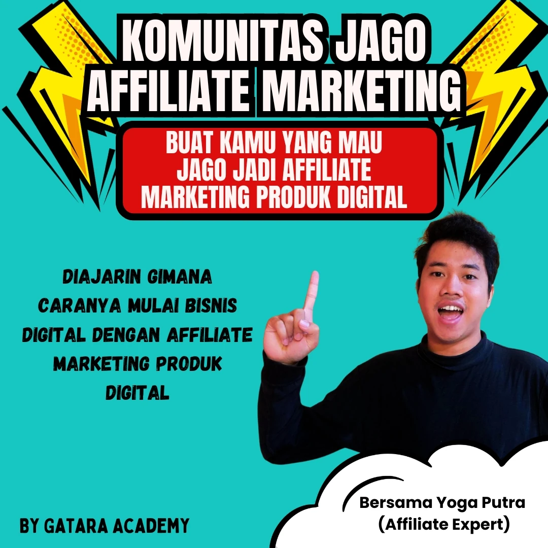 Komunitas Belajar Affiliate Marketing
